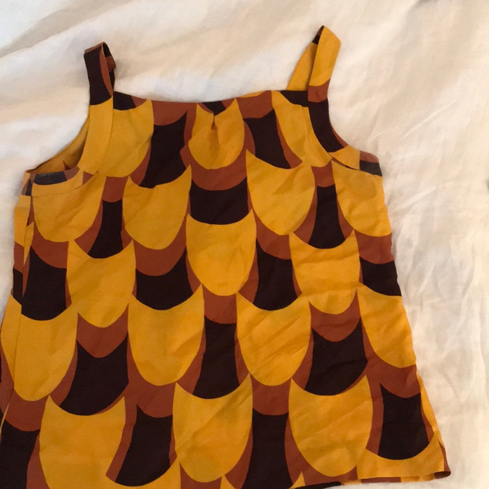 J Crew Italian Deco Tank